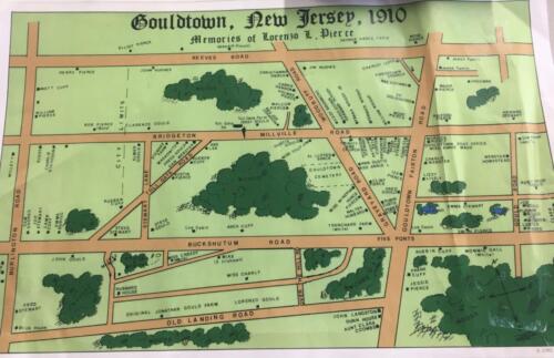 Map, Gouldtown
